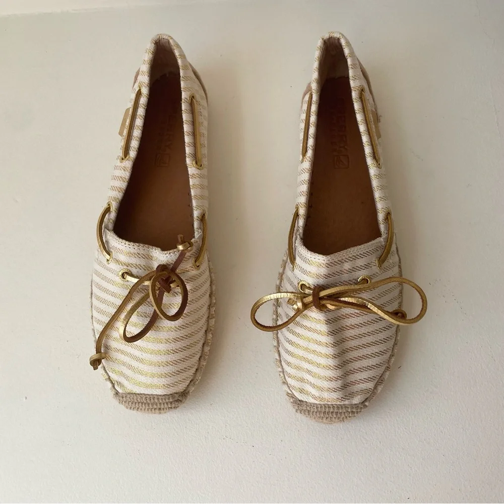 Sperry Top-Sider Women’s Katama Espadrille Boat Shoe Size 8.5